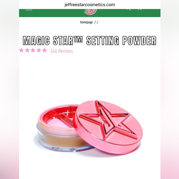 Jeffree Star Cosmetics Caramel Setting Powder (new in box) - Picture 3 of 4